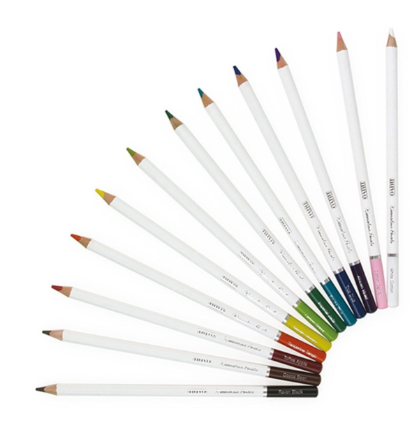Nuvo Watercolour Pencils Brilliantly Vibrant Aquarellstifte, 12er Set