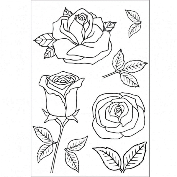 Clear Stamps - Rosen