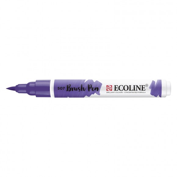 ECOLINE Brush Pen Pinselstift, Farbe: Violet (507)