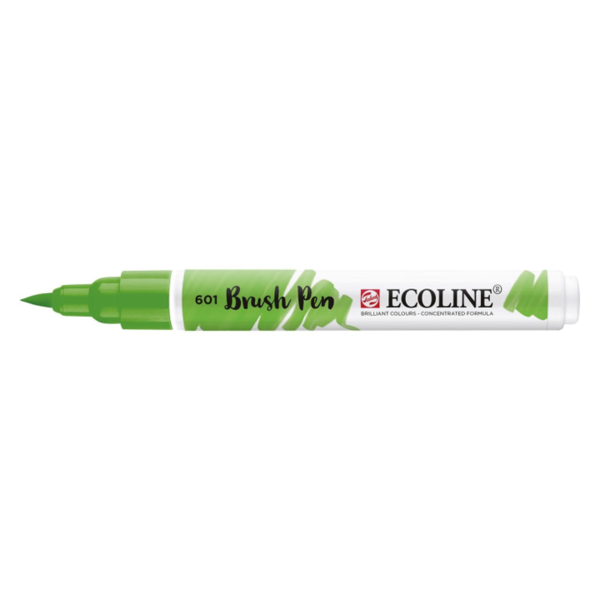 ECOLINE Brush Pen Pinselstift, Farbe: Lichtgrün (601)