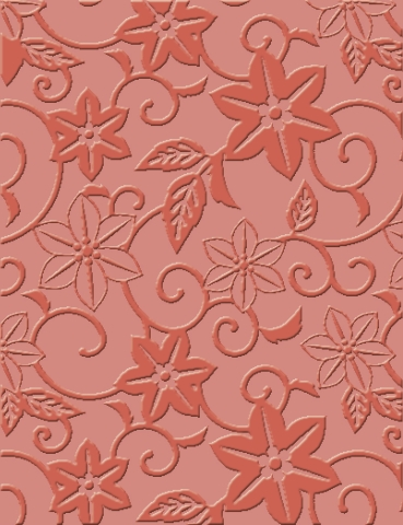 Embossing Folder/ Prägeschablone In Bloom, 10,5 x 15,0 cm