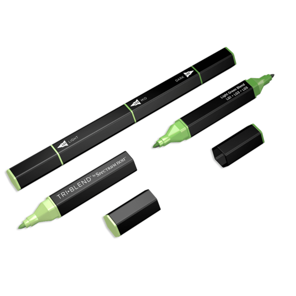 Spectrum Noir TRI Blend Marker - Light Green/Hellgrün