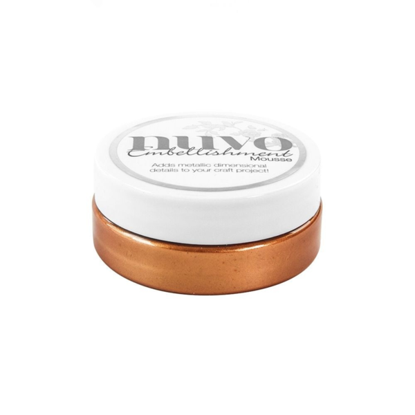 Nuvo Embellishment Mousse, Fresh Copper 809N