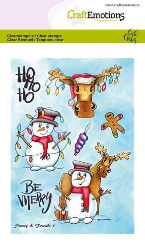 Clear Stamps Snowy & Friends 1, A6