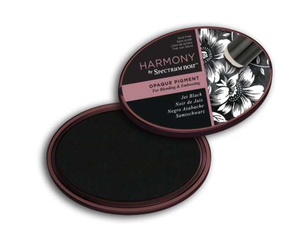 Spectrum Noir Harmony Opaque Pigmentstempelkissen, Jet Black