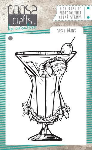Clear Stamps Sexy Drink, A7
