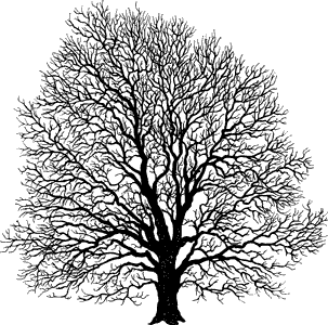 Holzstempel "Baum"