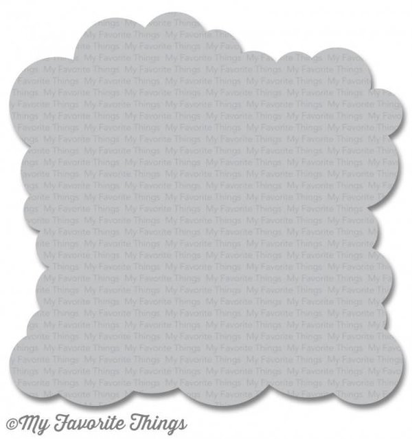 My Favorite Things Schablone/ Stencil, Wolken