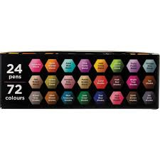 Spectrum Noir TRI Blend Marker  - Set mit allen 24 Deep Blends (Shades)