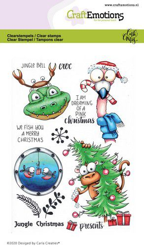 Clear Stamps "Jungle Christmas", A6