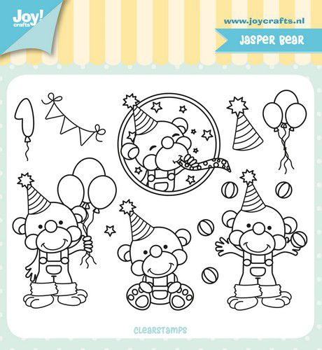 Clear Stamps Jasper Bear