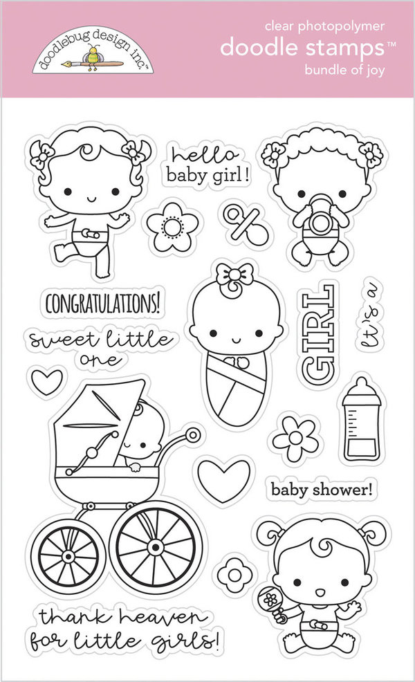 Doodlebug Design Doodle Stamps Bundle of Joy
