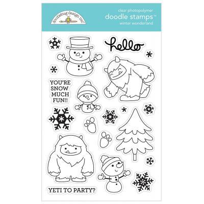 Doodlebug Design Doodle Stamps Winter Wonderland