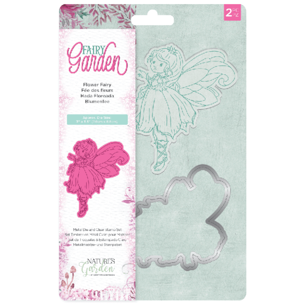 Stanzschablone & Stempel Fairy Garden Flower Fairy