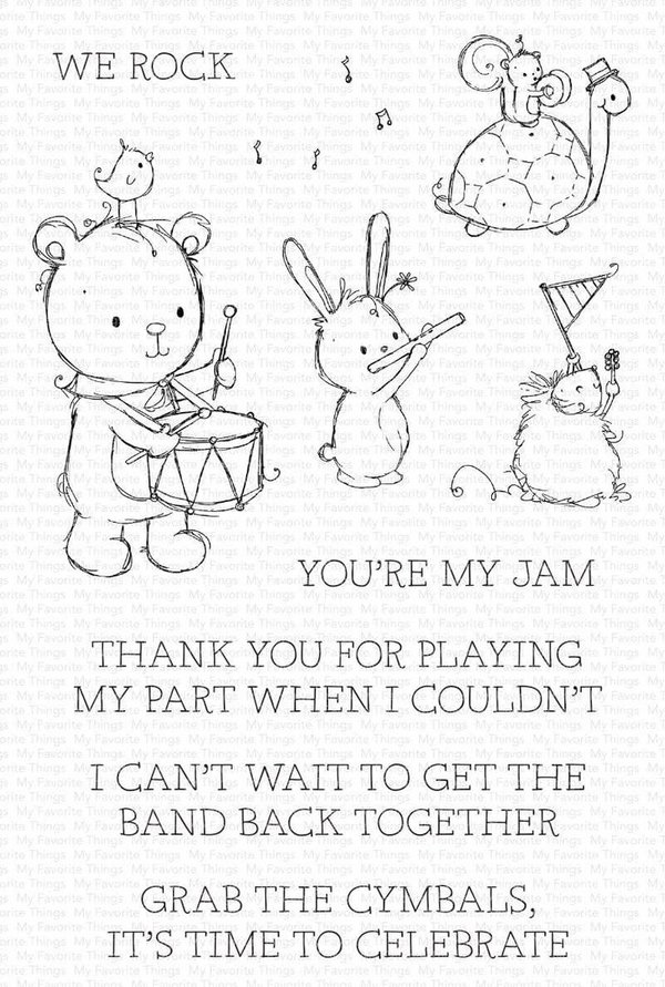 My Favorite Things Clear Stamps You're My Jam