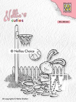 Clear Stamp Nellie's Cuties Lars The Sportsman