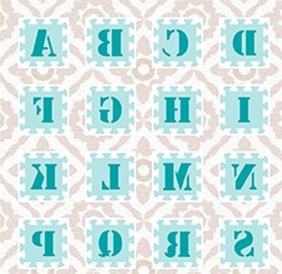 Snellen Crafts Stanzschablone Clickdies "Alphabet 1"