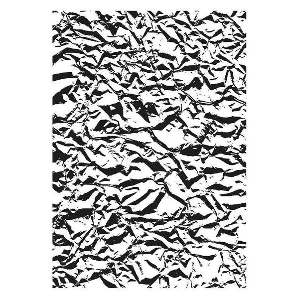 Embossingfolder/ Prägeschablone Alufolie, 10,6 x 15,0 cm