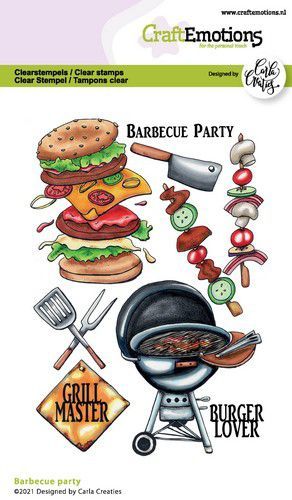 Clear Stamps Barbecue Party