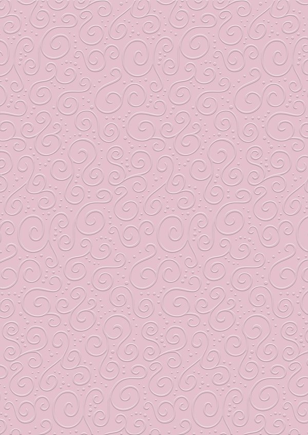 Motivkarton/Prägekarton Milano, rosa, 220g/m²