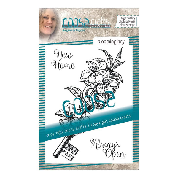 Clear Stamps Blooing Key A7