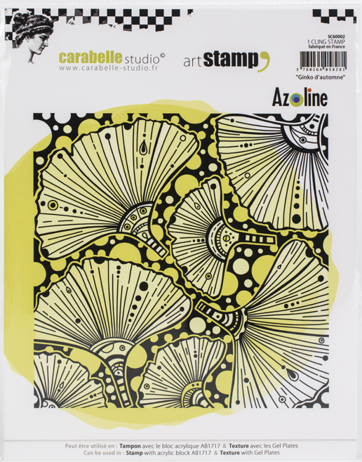Carabelle Studio Art Stamp Autumn Ginko