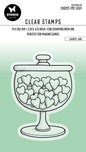 Studio Light Clear Stamps by Laurens No. 352, Candy Jar, A7