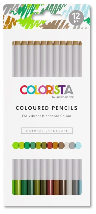 Spectrum Noir Colorista Coloured Pencil Natural Landscape