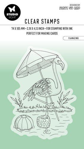 Studio Light Clear Stamps by Laurens No. 457, Flamazing, A7