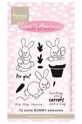 Clear Stamps Eline's Animals Rabbits