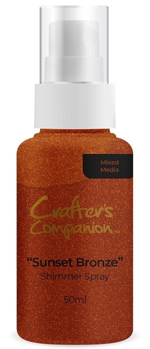 Crafters Companion Shimmer Spray - Sunset Bronze