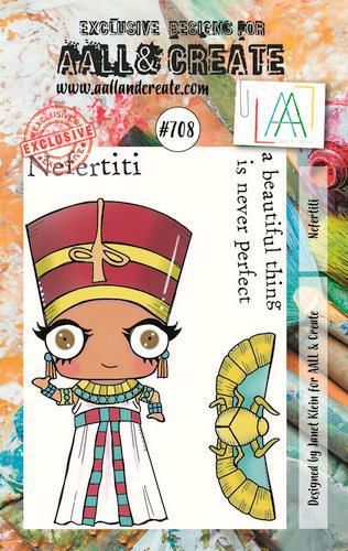 AALL & CREATE Clear Stamps Nefertiti #708
