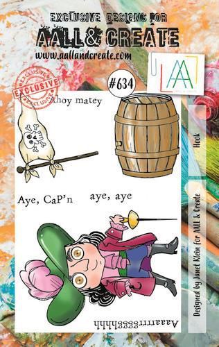 AALL & CREATE Clear Stamps Hook #634